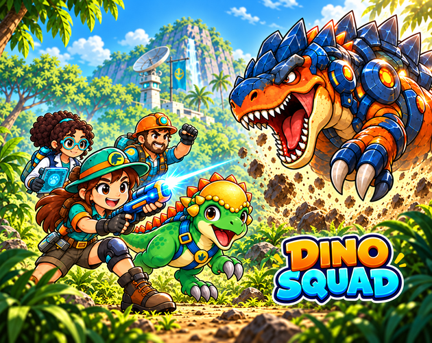 Cover image for Dino Survivors - Rescue Team