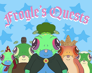 Frogle Quest game screenshot
