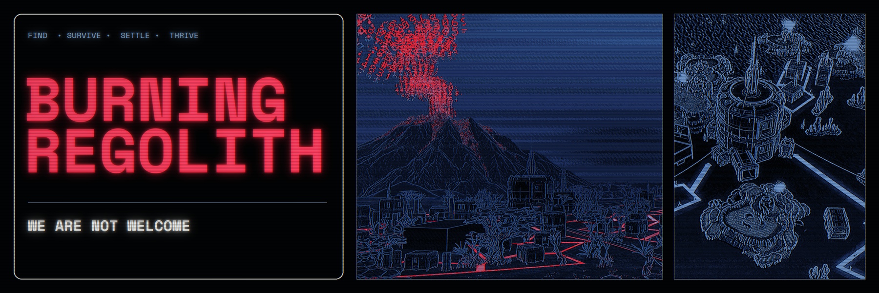 Burning Regolith