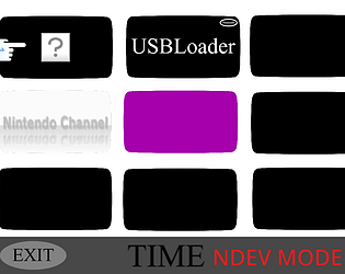 NDEV Wii Menu MOCK game screenshot
