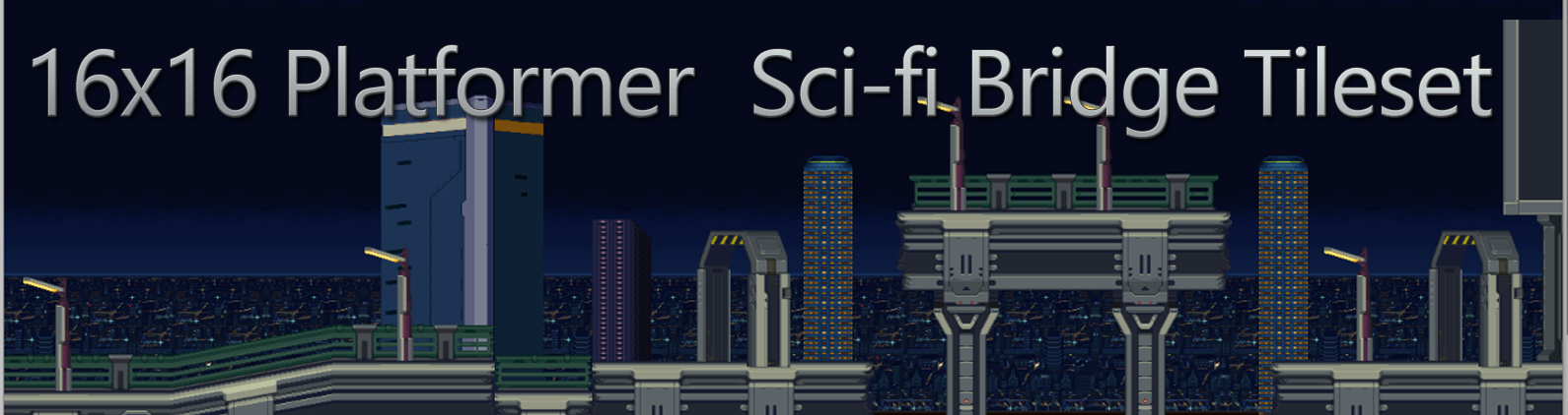 Sci-Fi Bridge Tileset