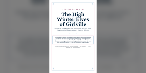 Cover image for The High Winter Elves of Girlville