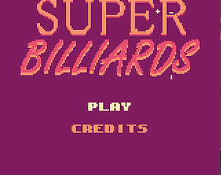 Super Billiards game screenshot