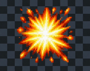 🔥 Fireball Explosion Skill Effect game screenshot