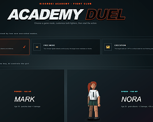 Academy Duel game screenshot