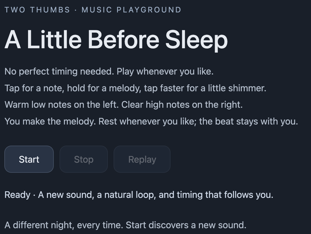 Cover image for A Little Before Sleep (working title)