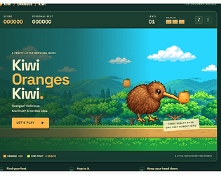 KIWI • ORANGES • KIWI