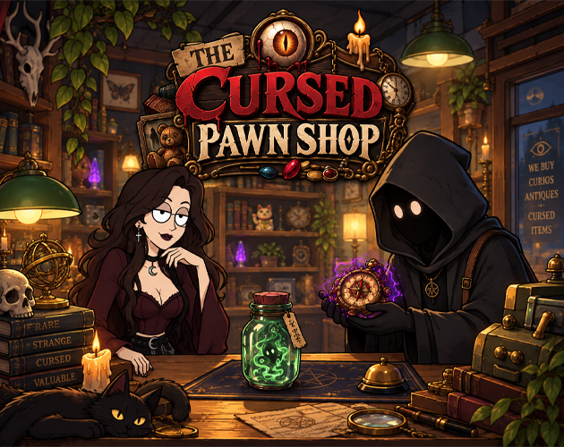 Cover image for The Cursed Pawn Shop
