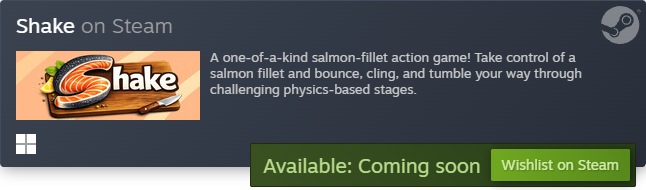 Shake on Steam Shake on Steam
