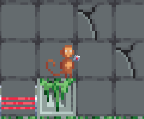 Monkey's Trial; through the holes