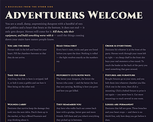 Adventurers Welcome game screenshot