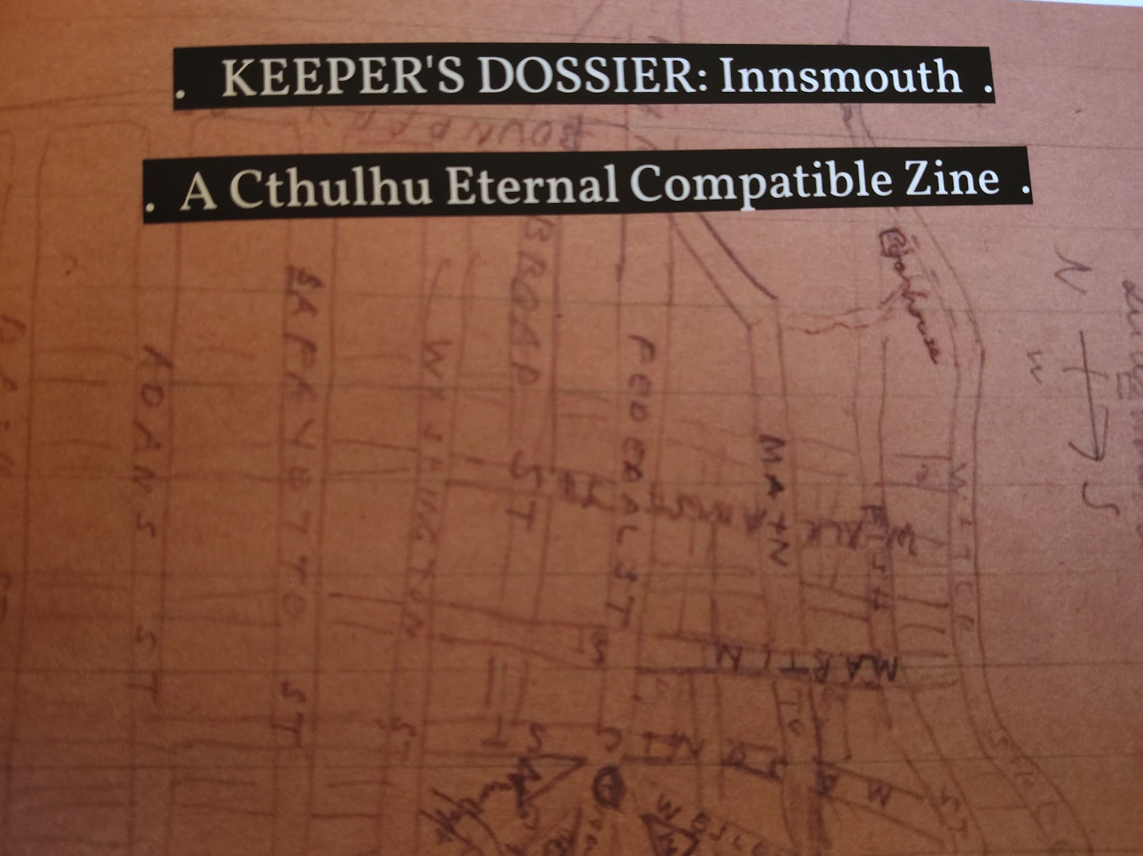 Cover image for Keeper's Dossier: Innsmouth