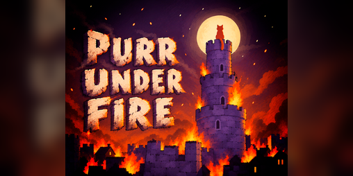 Cover image for PURR UNDER FIRE