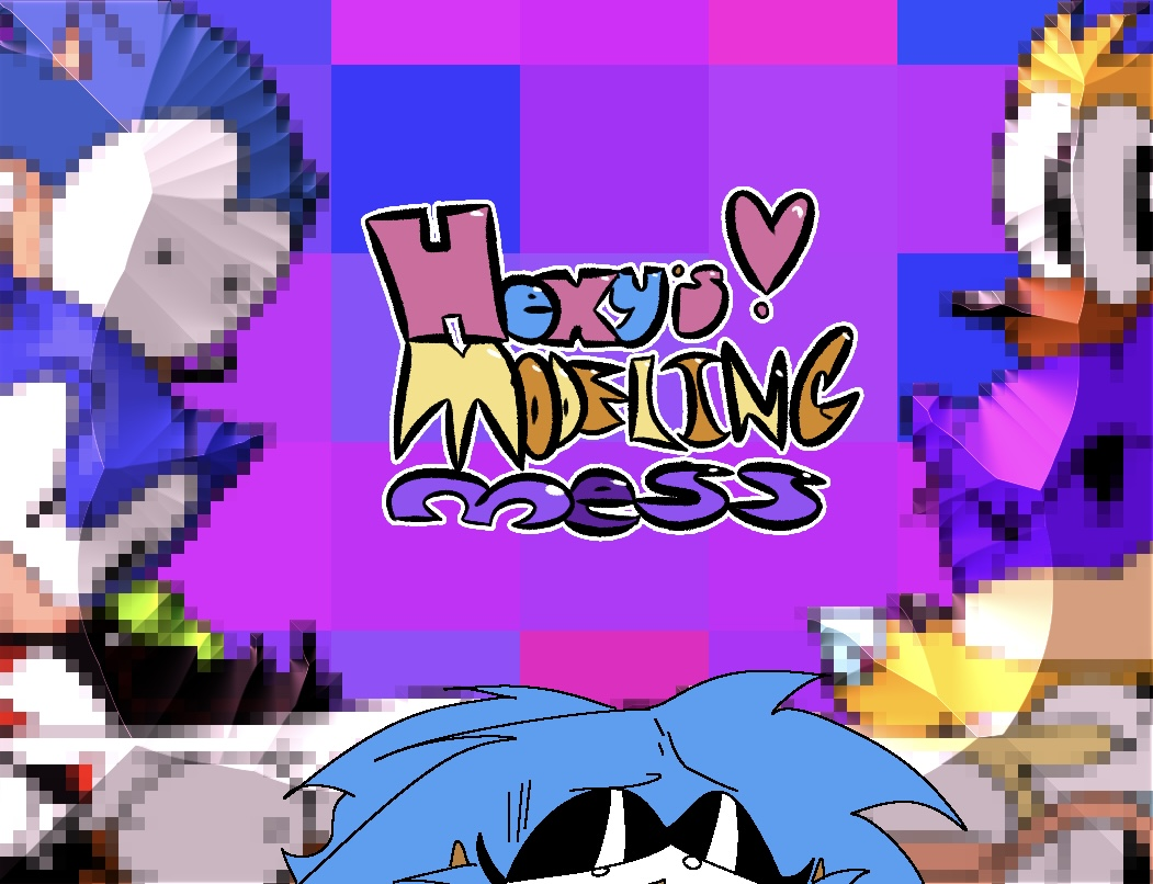 Hexy's Modeling Mess - Whatever was left