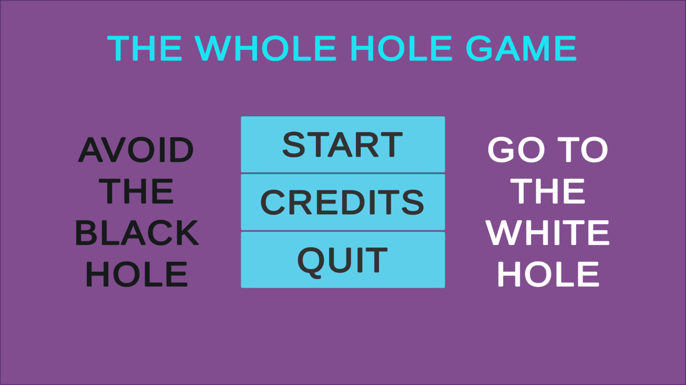 Cover image for The Whole Hole Game