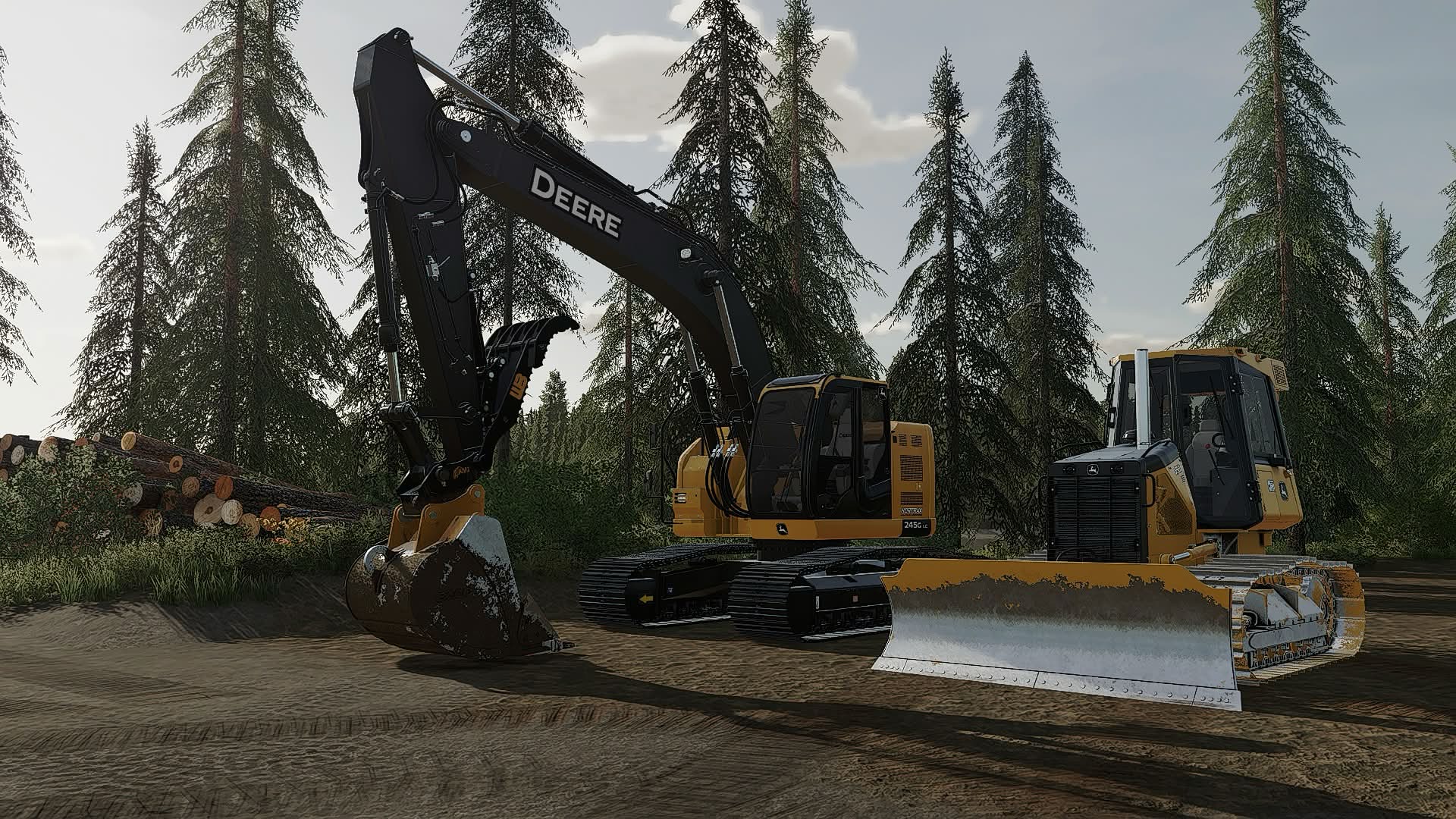 Cover image for John Deere/Hitachi 245 Excavator