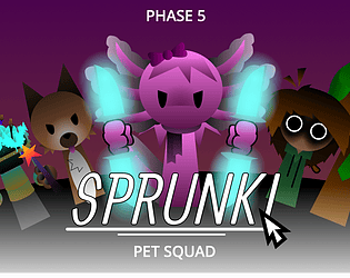 Sprunki pet squad... phase 5 game screenshot
