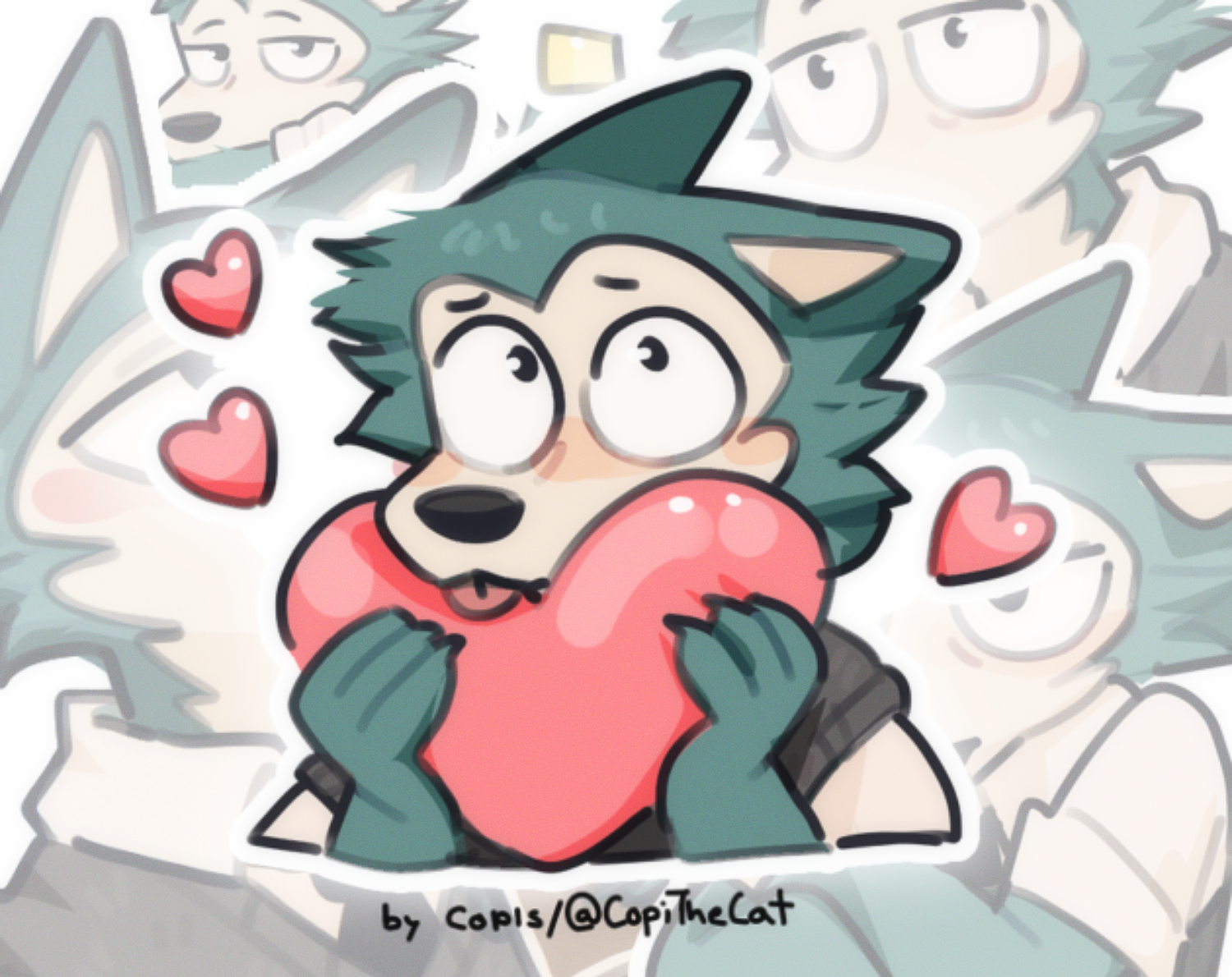 Cover image for Legoshi Sticker Pack by Copis