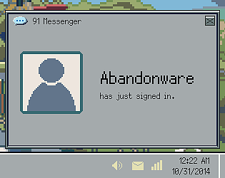 Abandonware game screenshot