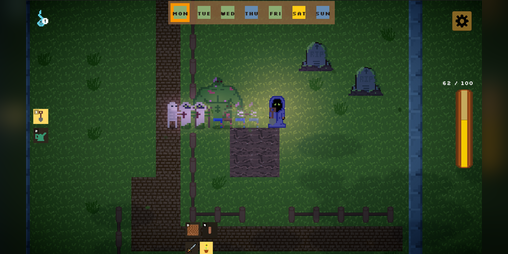 Cover image for Necrofarmer: Plant. Raise. Conquer.