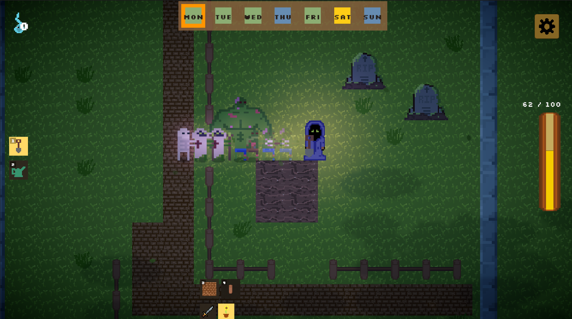 Cover image for Necrofarmer: Plant. Raise. Conquer.