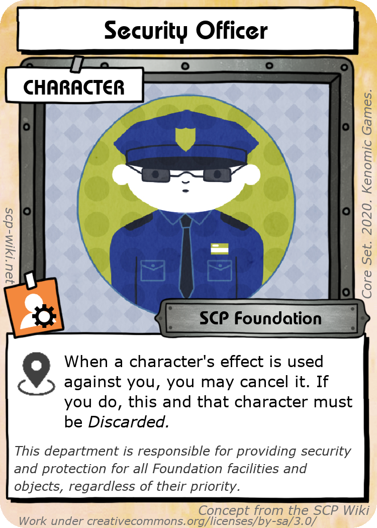 Foundation Orientation Day For Students With A Bright Future - Uncontained  - SCP Card Game by Kenomic Games
