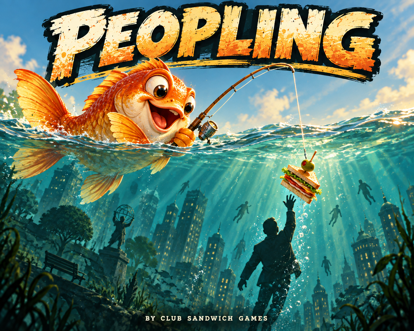 Peopling — promotional cover illustration