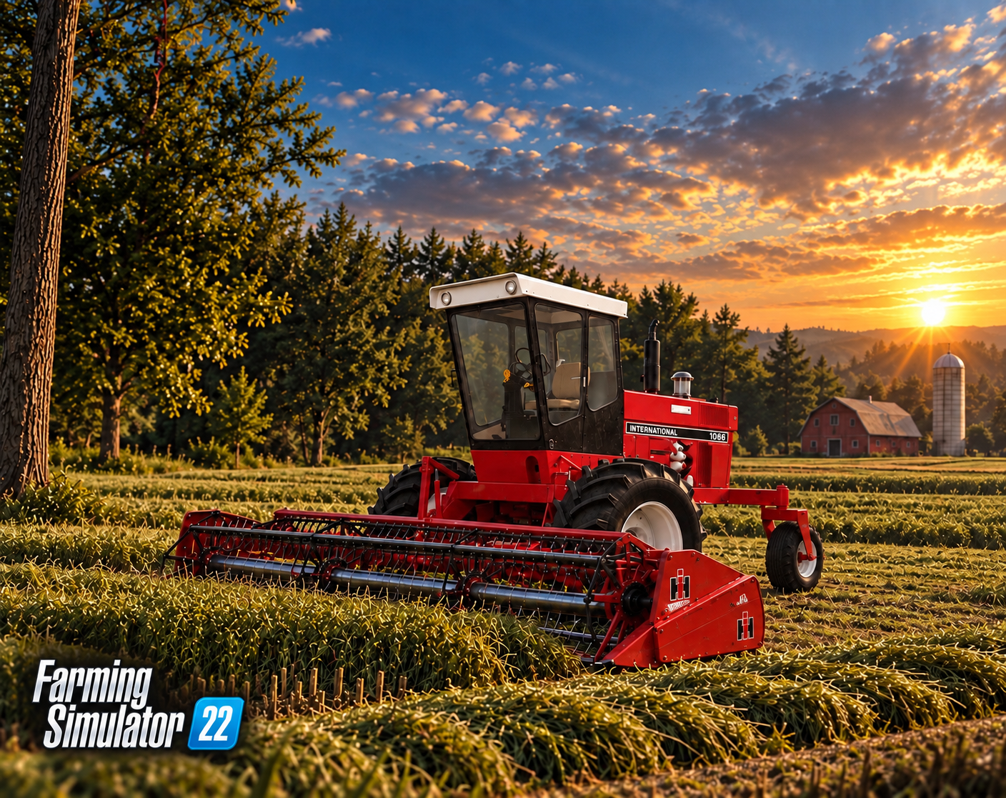 Cover image for FS22 International 5000 haybine
