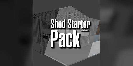 Cover image for Shed Starter Pack (Native Blender File)