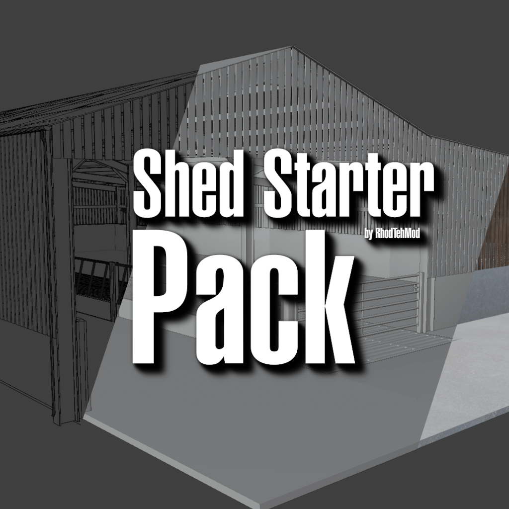 Cover image for Shed Starter Pack (Native Blender File)