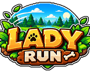Lady Run game screenshot
