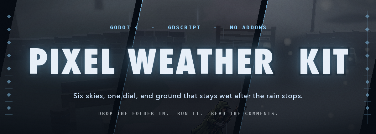 Pixel Weather Kit for Godot 4