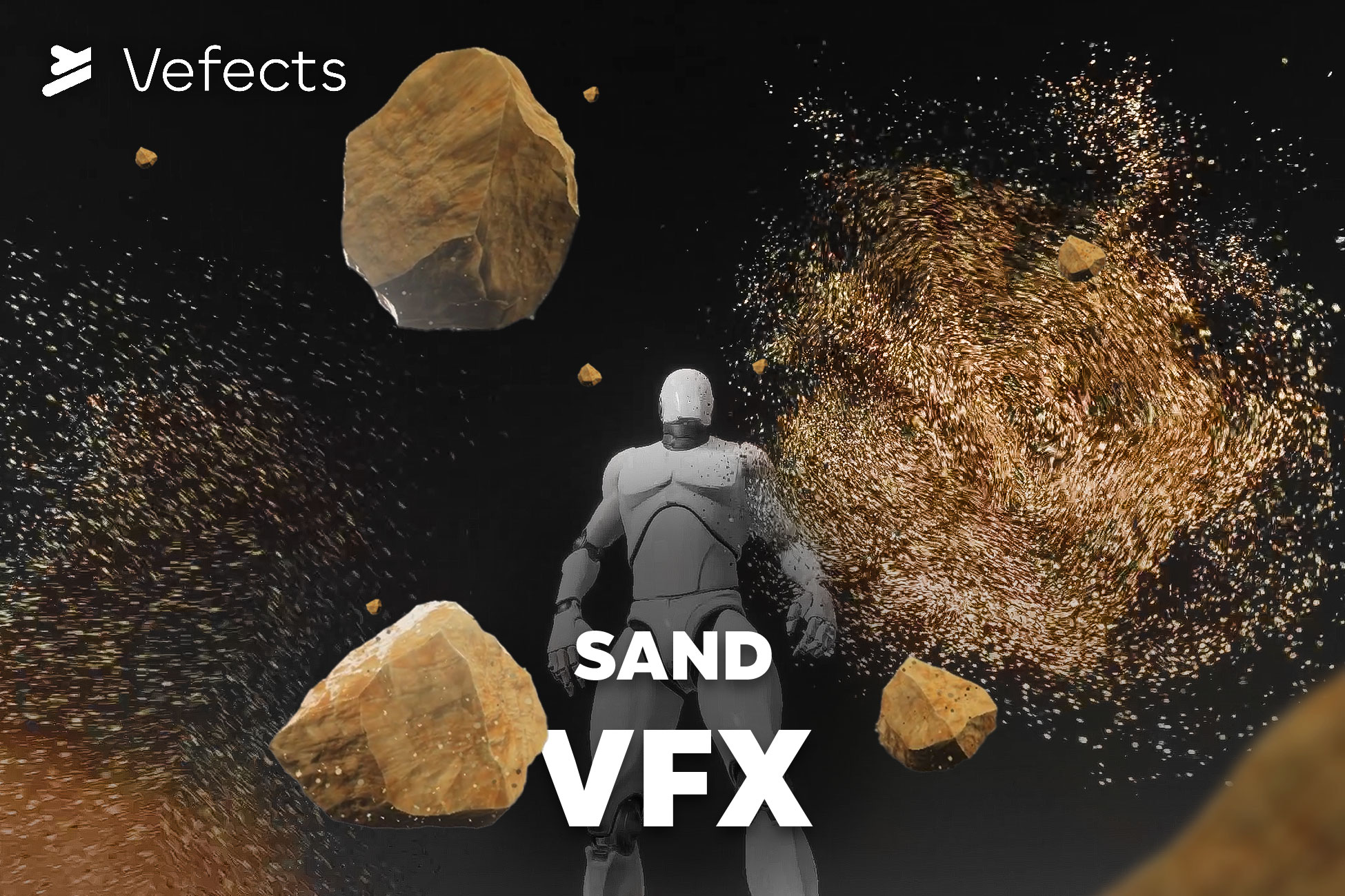 Sand VFX - Unity DEMO by Vefects - Realtime VFX for Games