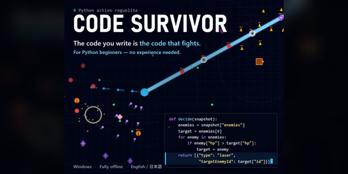 Cover image for CODE SURVIVOR (Free Web Version)