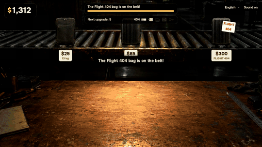 The Flight 404 bag and the ticking lockbox