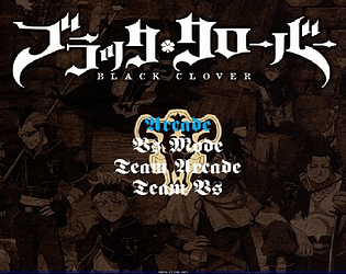 Black Clover Mugen V3 game screenshot