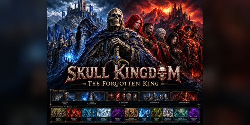 Cover image for SKULL KINGDOM: THE FORGOTTEN KING
