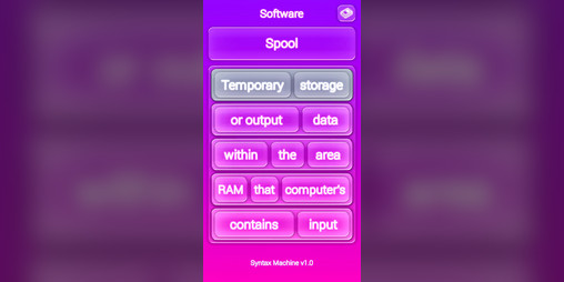 Cover image for Syntax Machine