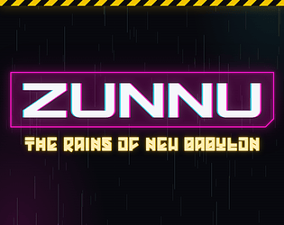 Zunnu: The Rains of New Babylon game screenshot