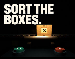 SORT THE BOXES. game screenshot