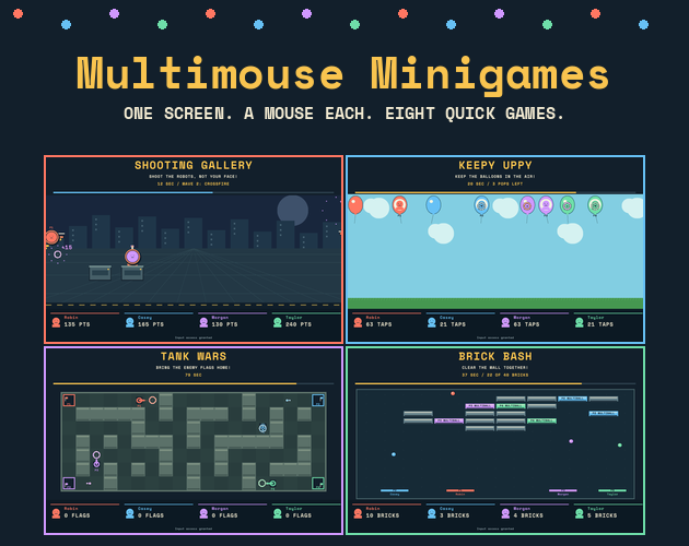 Cover image for Multimouse Minigames