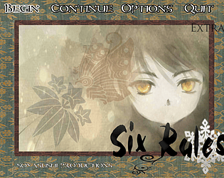 Cover image for Six Rules: The Visual Novel
