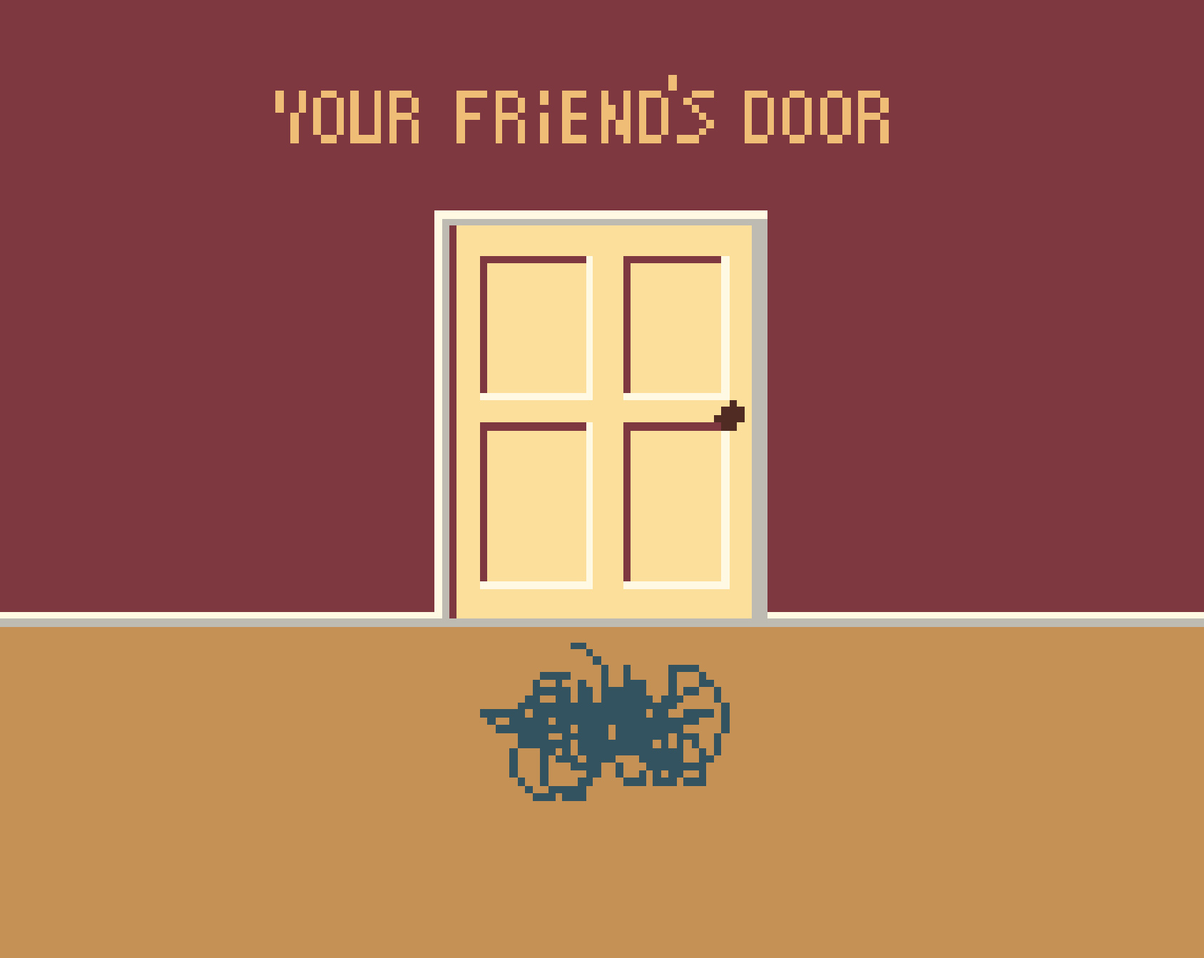 Cover image for Friend's door