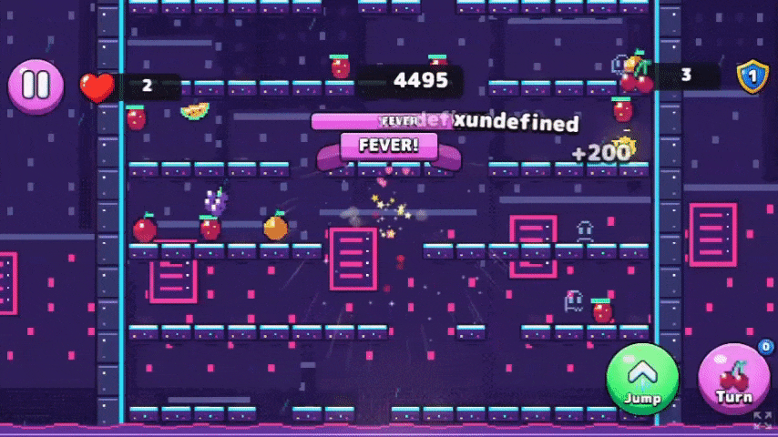 Cherry Climb game screenshot