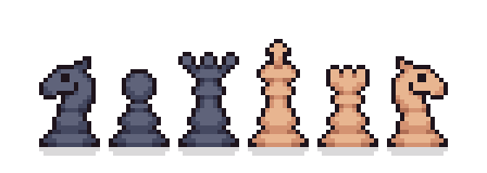 Pixel Chess Board Set