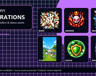 GAME-0011 Decorations Pixel Art Pack