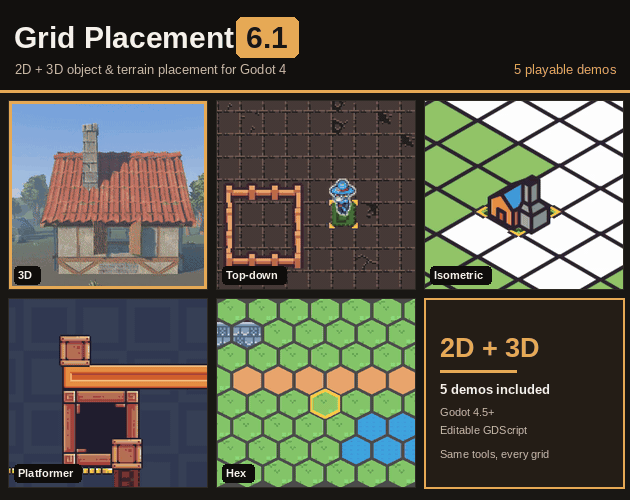 Grid Placement 6.2.1: A Clearer Inspector and Tidier Build Menus - Grid ...