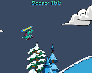 Snow Surfer game screenshot