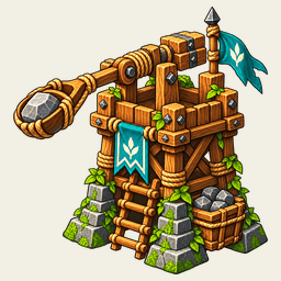 Stone Lobber level 2 firing animation