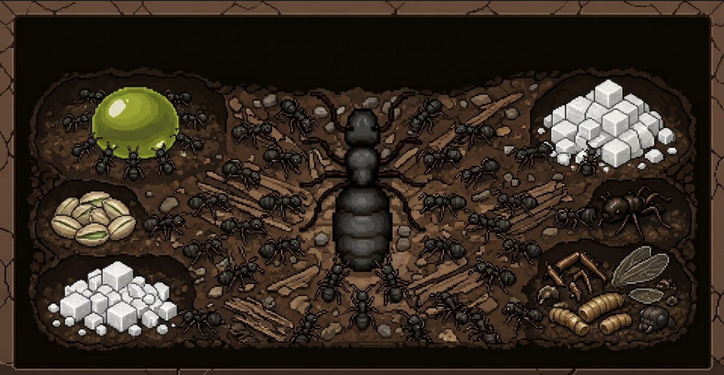 Formici: Ant Colony sim